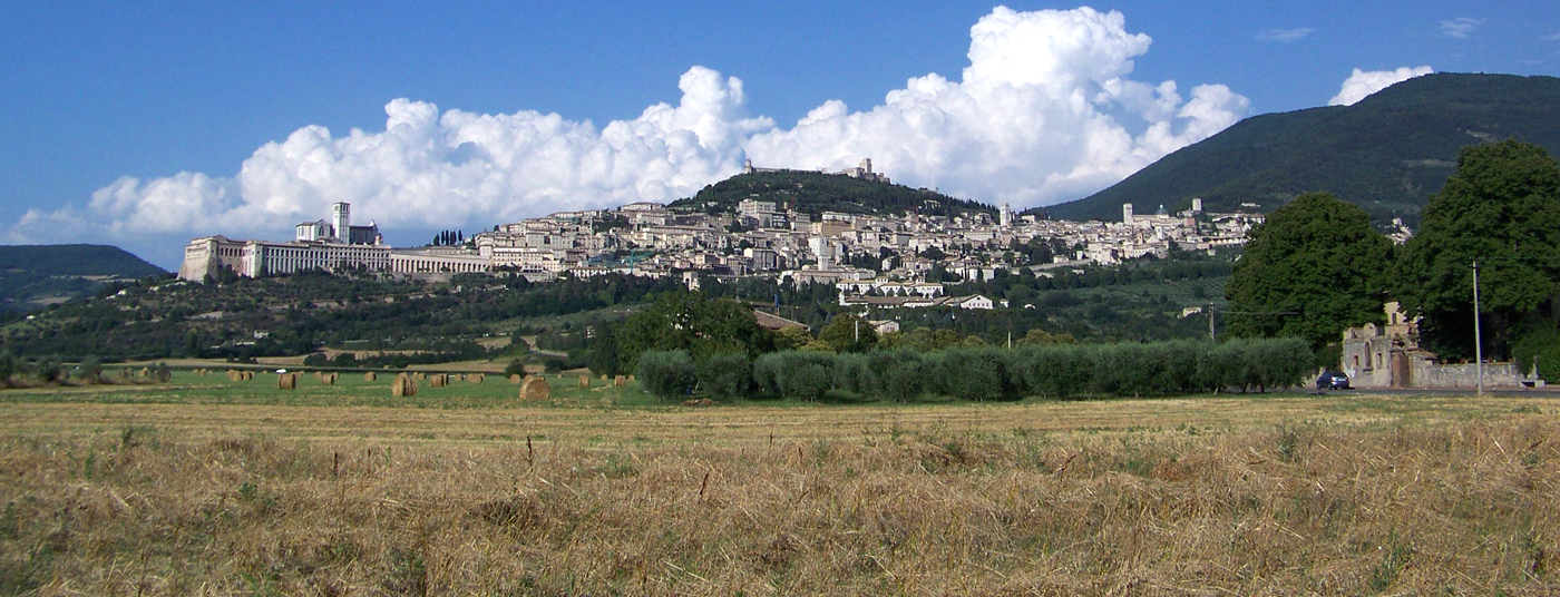 Magnifica vista su <strong>Assisi</strong>